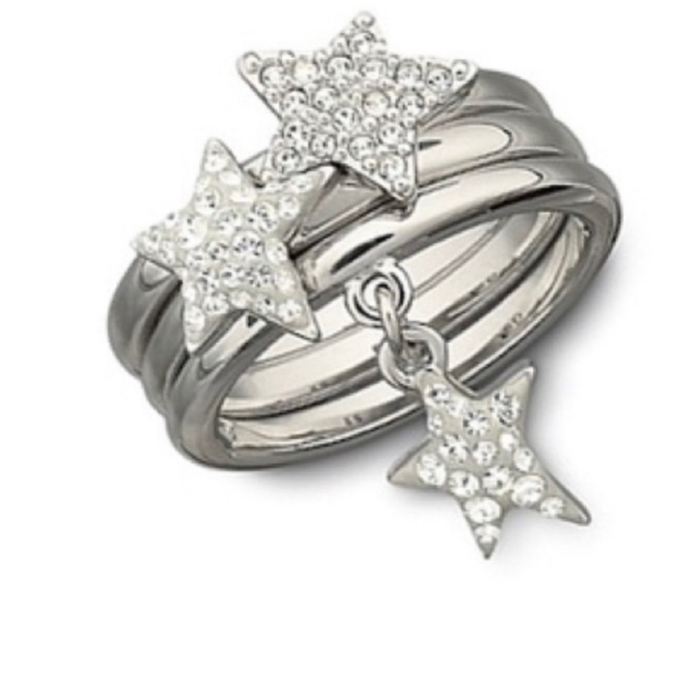 Swarovski Crystal Ring Set